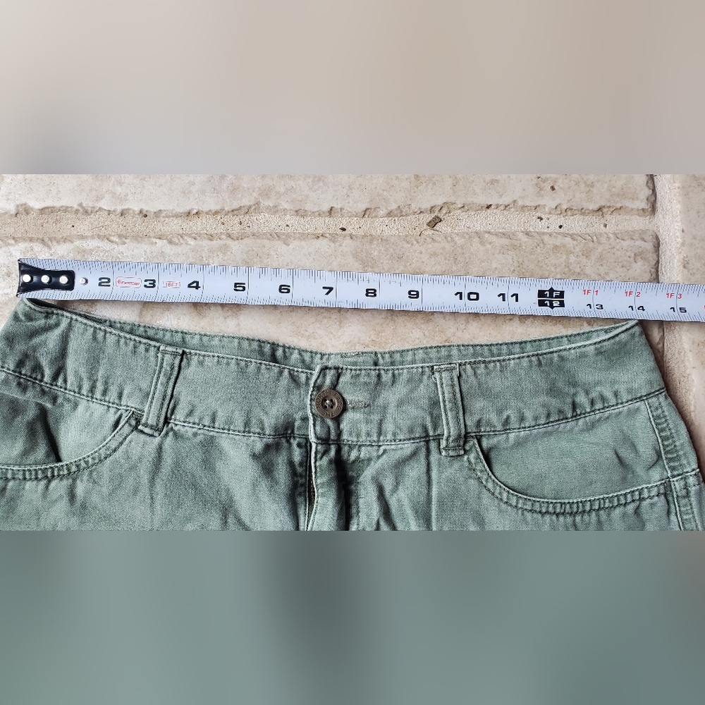 The North Face women's canvas hiking shorts size 4 - Picture 4 of 6
